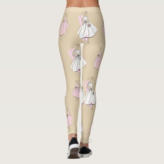 Mode Bride Neutrale leggings van de Groep (Achterkant)