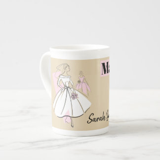 Mode Bride Neutrale Maid van het bot van de Naam v Porselein Kop