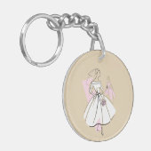 Mode Bride Neutrale sleutelhanger van de Bride- te (Voorkant Links)