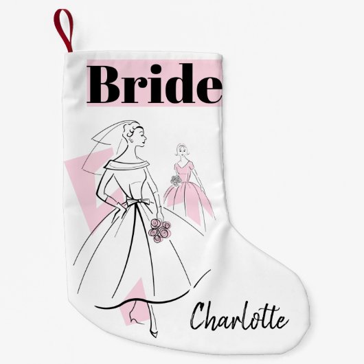 Mode Bride Pink Bride stocker multi-back Kleine Kerstsok (Voorkant)