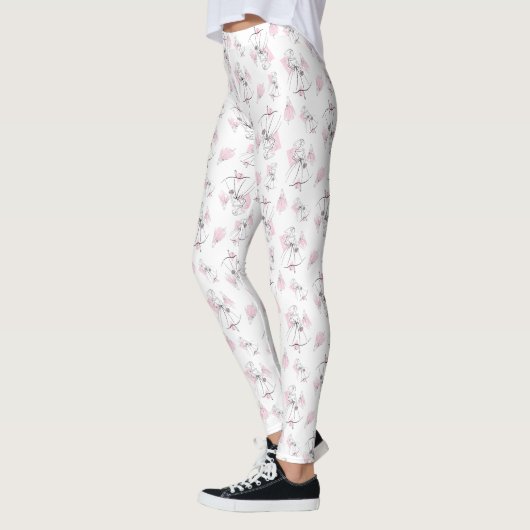 Mode Bride Roze Groep Multileggings Leggings (Links)