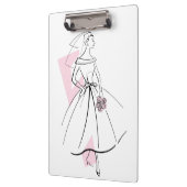 Mode Bride Roze klembord (Links)