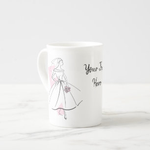 Mode Bride Roze mok botchina