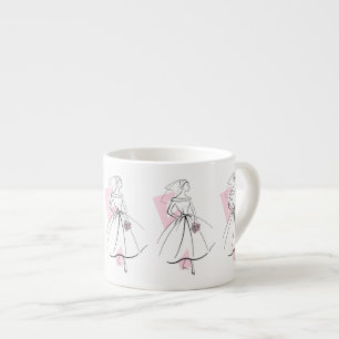 Mode Bride Roze mok espresso