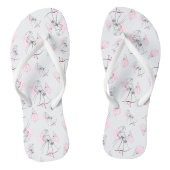 Mode Bride Roze Multi teenslippers (Voetbed)