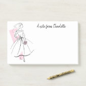 Mode Bride Roze Tekst post-it notities Post-it® Notes (Op bureau)