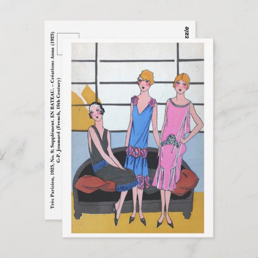 Mode Briefkaart (Voorkant / Achterkant)