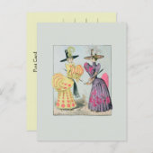 Mode Caricature ~ Carte postale / Invitations (Devant / Derrière)