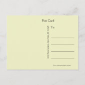 Mode Caricature ~ Carte postale / Invitations (Dos)