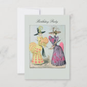 Mode caricature ~ Invitations / RSVP (Devant)