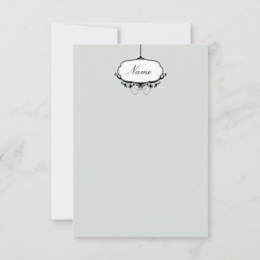 Mode caricature ~ Invitations / RSVP (Dos)