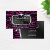 Mode Carte cadeau ongle Salon Zebra Parties scinti (Bureau)