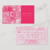 MODE - CARTE DE VISITE (Devant / Derrière)