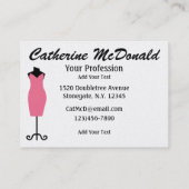 Mode / Carte de visite Seamstress - SRF (Dos)
