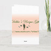 Mode carte modèle dame Pose-All Occasion (Dos)