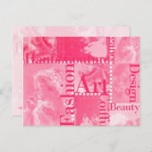 MODE - Carte postale (Devant / Derrière)