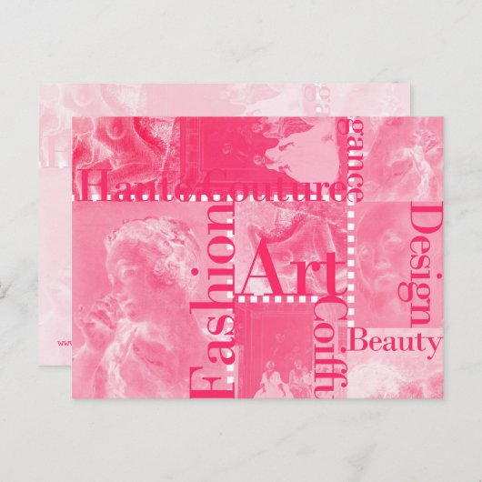 MODE - Carte postale (Devant / Derrière)