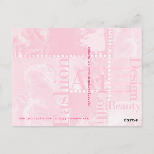 MODE - Carte postale (Dos)