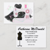 Mode / Carte Seamstress - SRF (Devant / Derrière)