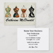 Mode / Carte Seamstress - SRF (Devant / Derrière)