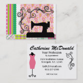 Mode / Carte Seamstress - SRF (Devant / Derrière)