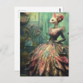 Mode Cat Briefkaart (Voorkant / Achterkant)