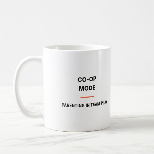 Mode Co-Op Parenting En Équipe Tasse (Gauche)