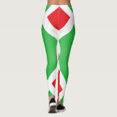 Mode Cool Burundi-vlag Leggings (Achterkant)