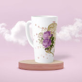 Mode Corset & Latte Floral Mug