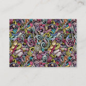 Mode, couture, Carte de visite Tricot Version (Devant)