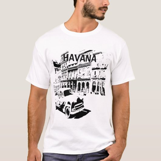 Mode Cuba Street Mannen T-shirt (Voorkant)