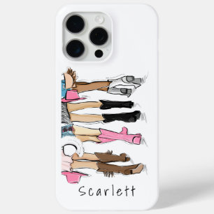 Mode Custom Cowboy Boots Petten Land iPhone 15 Pro Max Hoesje