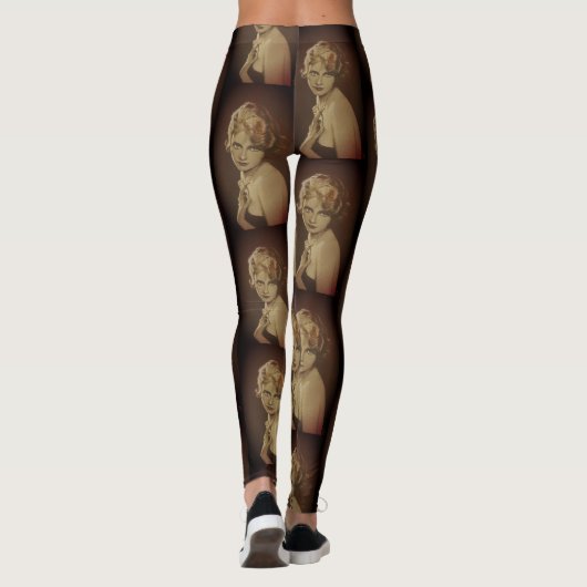 Mode Dames Leggings (Achterkant)