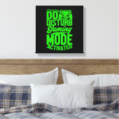 Mode de jeu Ne pas déranger activé Toile imprimée (Insitu(Chambre))