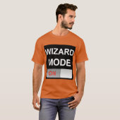 Mode de magicien : Édition foncée - T-shirt à (Devant entier)