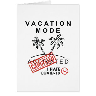 Mode de vacances annulé