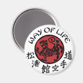 Mode De Vie Magnet Shotokan (Recto/Verso)