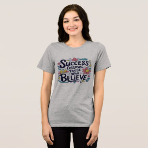 mode design lopen en goedheid T-shirt