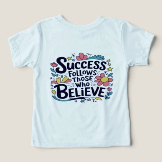 mode design lopen en goedheid T-shirt (Design achterkant)