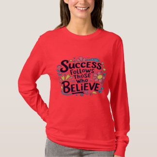 mode design lopen en goedheid T-shirt