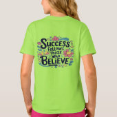 mode design marche et bonté T-shirt (Dos)