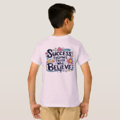 mode design marche et bonté T-shirt (Dos entier)