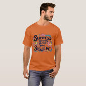 mode design marche et bonté T-shirt (Devant entier)