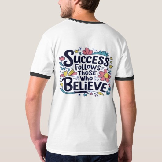 mode design marche et bonté T-shirt (Dos)