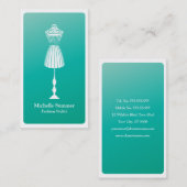 Mode Designer Dressform Visitekaartje (Voorkant / Achterkant)