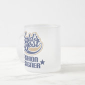 Mode Designer Gift (beste werelden) Matglas Koffiemok (Voorkant links)