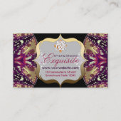 Mode Designer Modern Batik Visitekaartjes (Achterkant)