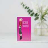 Mode Designer Visitekaartje (Staand voorkant)
