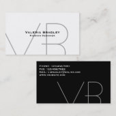 Mode Designer - Visitekaartjes (Voorkant / Achterkant)