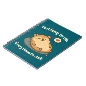 Mode détente - Journal de hamster mam mignon (Côté gauche)